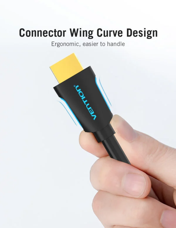 VENTION VAA-M02-B1500 4K HDMI Cable (15 Meter) High-Speed 18Gbps, Ultra HD, 3D, HDR, ARC