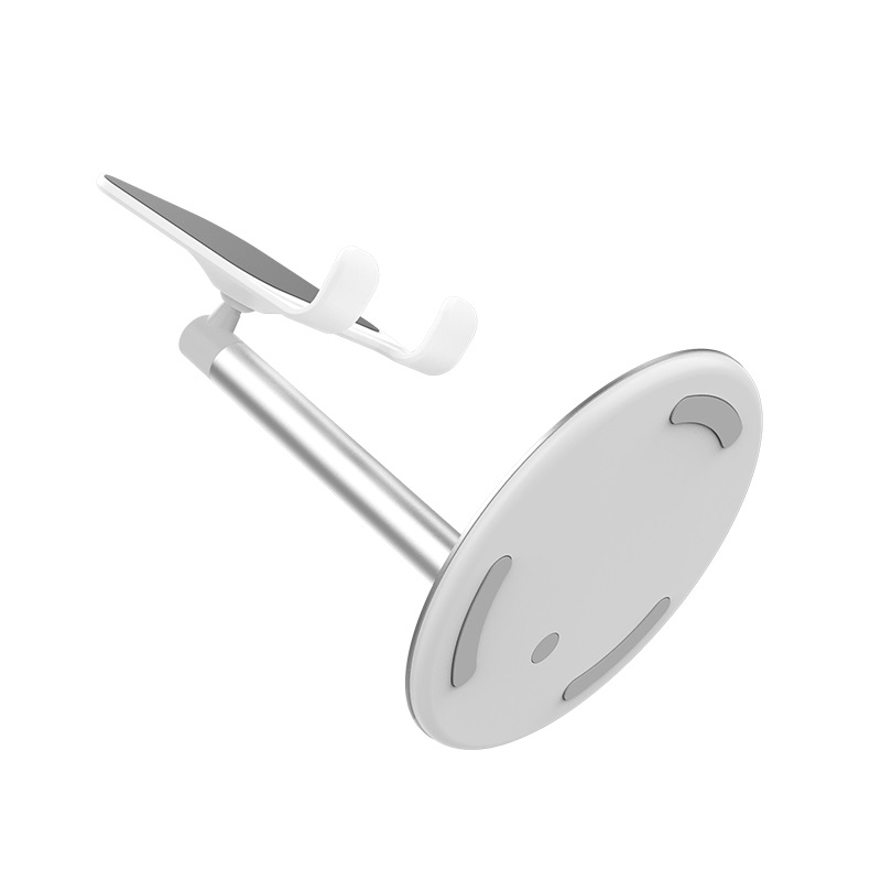 HOCO PH15 Tabletop Stand Premium Aluminum Alloy Holder in Silver for Smartphones & Tablets