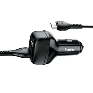 HOCO Z36 Leader Car Charger Dual Port Set with Micro USB Cable