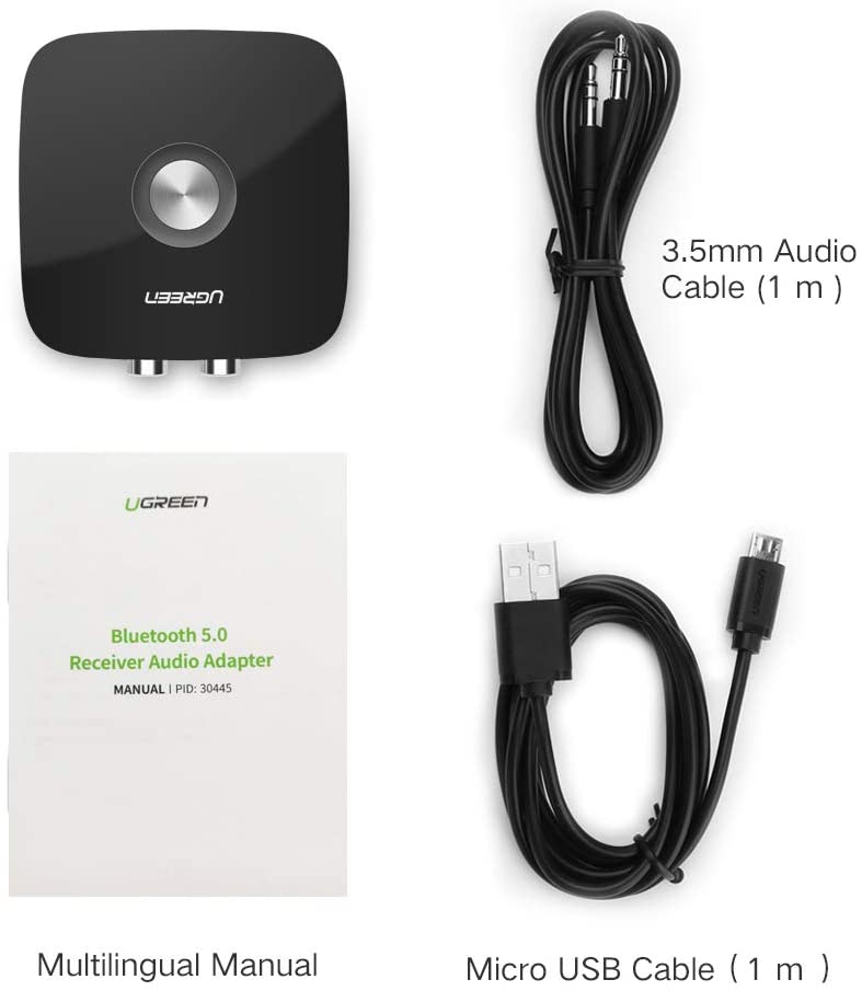 UGREEN 40759 W/L BLUETOOTH AUDIO RECEIVER 5.0