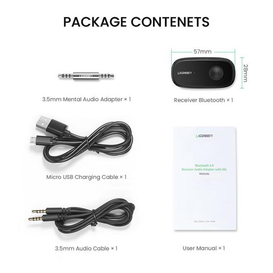 L BLUETOOTH AUDIO RECEIVER 5.08