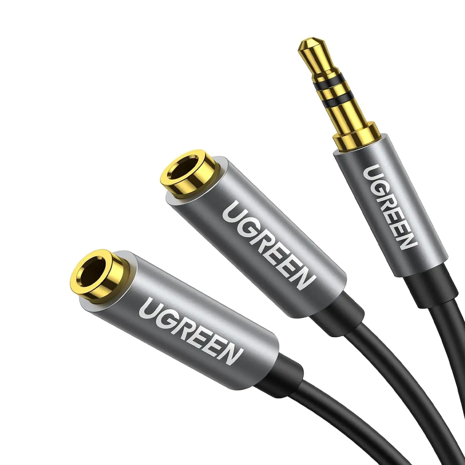 UGREEN 10532 Headphone Splitter 3.5mm Audio Stereo Y Splitter Aux Extension Cable