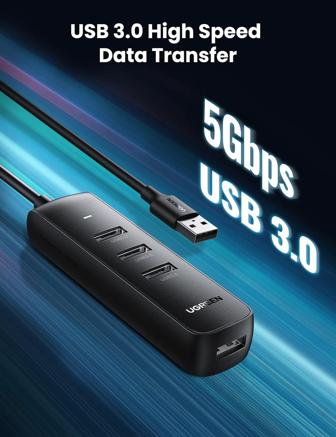 UGREEN 10915 4 Ports Powered USB 3.0 Hub 02