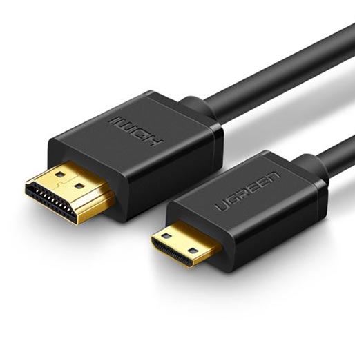 UGREEN 11167 MINI HDMI TO HDMI CABLE 1.5M BLACK