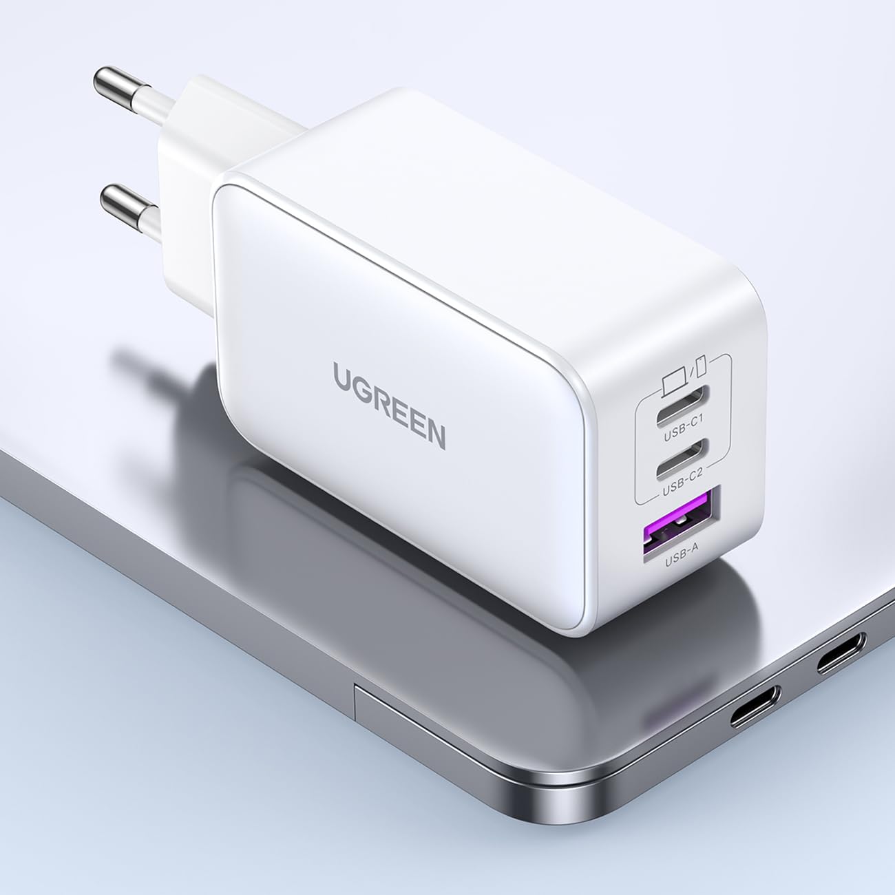 UGREEN 15334 Nexode 65W GaN USB C Wall Charger EU Plug 04