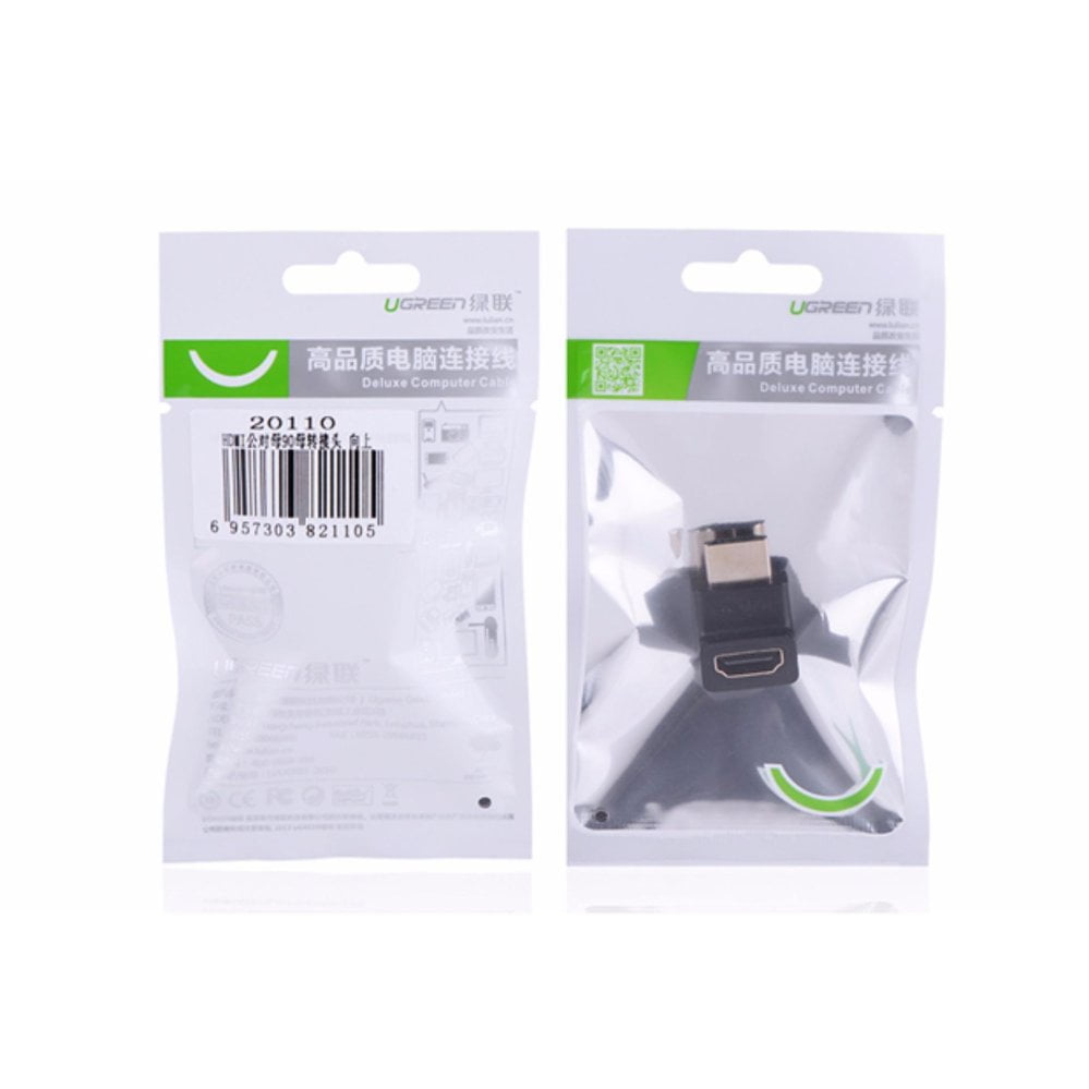 UGREEN 20109 HDMI MALE TO FEMALE ADAPTER DOWN7