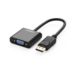 UGREEN 20415 DisplayPort Male to VGA Female Converter (Black)