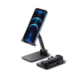 UGREEN 20435 FOLDABLE DESKTOP CELL PHONE HOLDER – BLACK