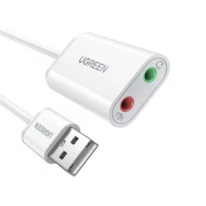 UGREEN 30143 USB Audio Adapter External Stereo Sound Card 01