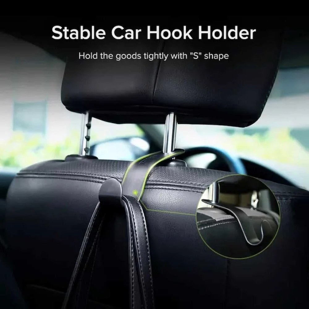 UGREEN 30337 Car Seat Headrest Hanger Hook for Handbags 03