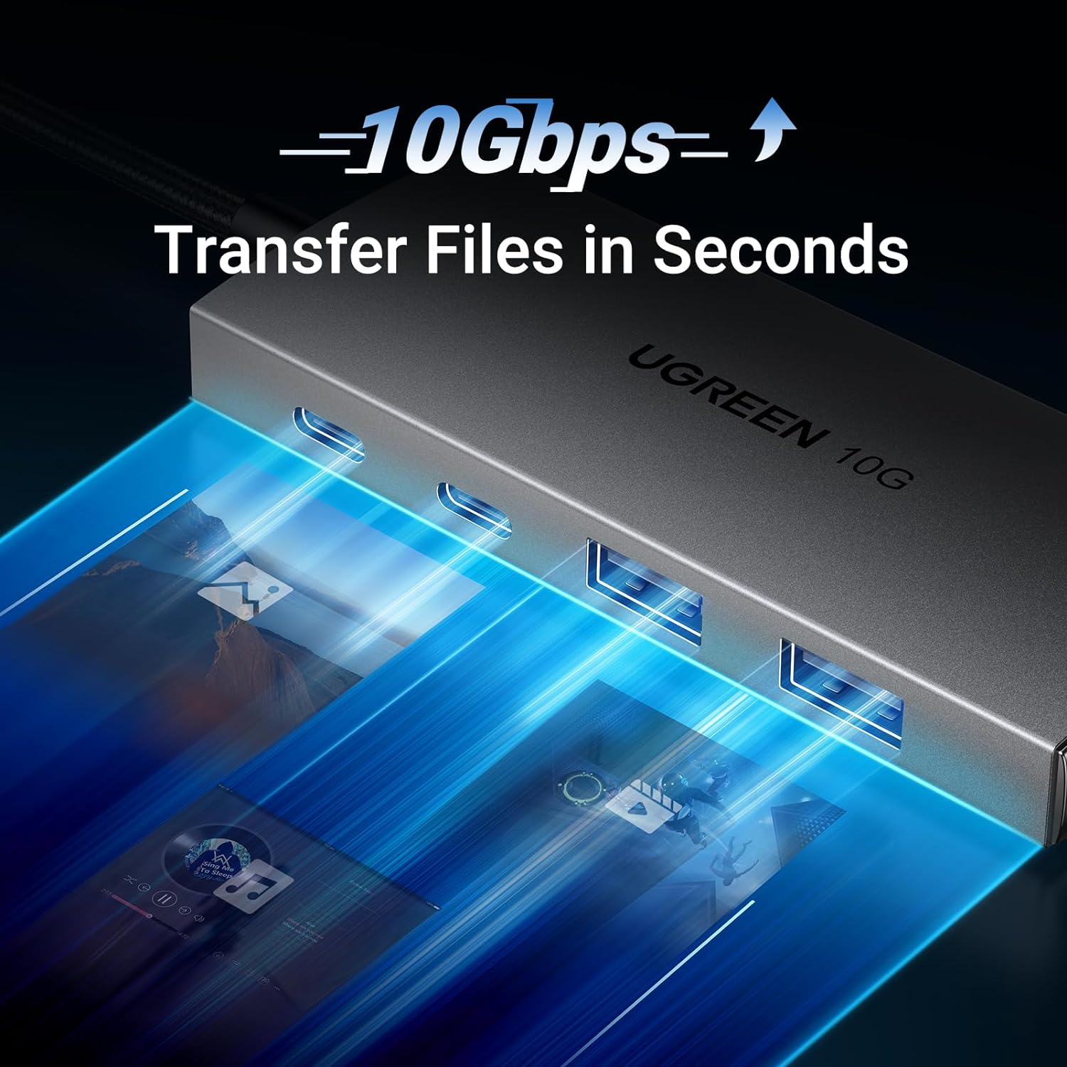 UGREEN 30758 4 IN 1 USB C TO USB A 3