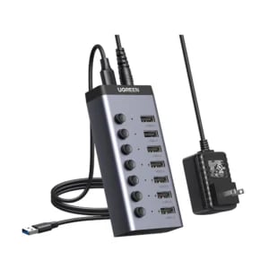 UGREEN 30778 7-Port USB 3.0 Adapter with 4 Smart Charging Ports