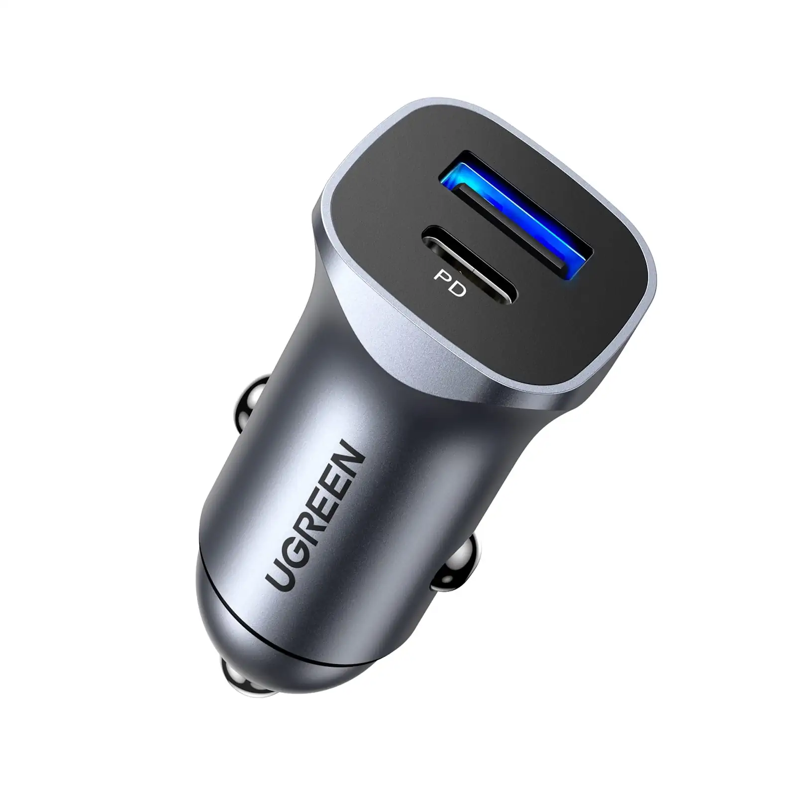 UGREEN 30780 Aluminum PD 20W QC18W Fast Car Charger Adapter 1