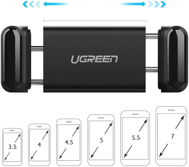 UGREEN 30798 Air Vent Mount Phone Holder with 360 Rotation Universal Dashboard 04