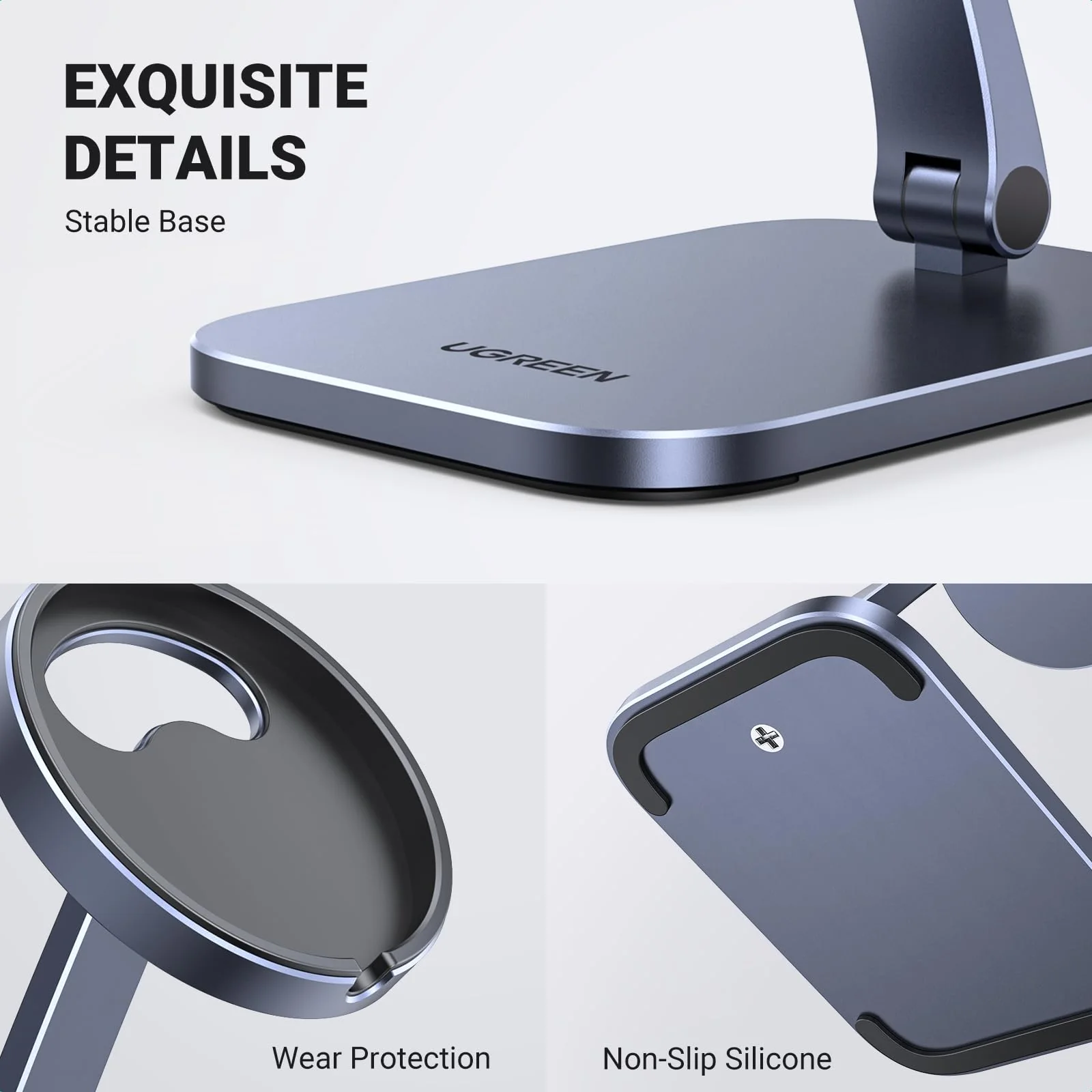 Buy UGREEN 40290 Phone Stand for MagSafe Charger, Adjustable Aluminum Charging Stand for iPhone StandBy Mode Online in Pakistan - UGREEN PK