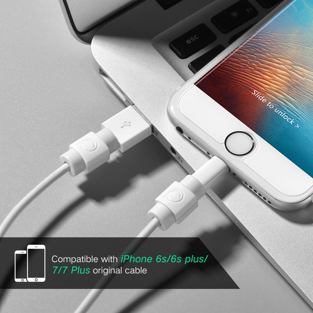 UGREEN 40705 Cable Protector USB Cable Saver Charging Cord Protector for Lightning / Micro USB / Type-C cables