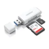 UGREEN 40753 USB 3.0 SD Dual-Slot Memory Card Reader Adapter