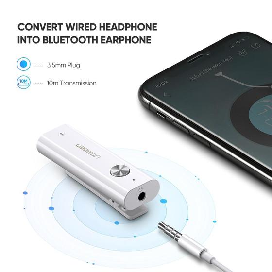 UGREEN 40854 BLUETOOTH 5.0 AUDIO RECEIVER2