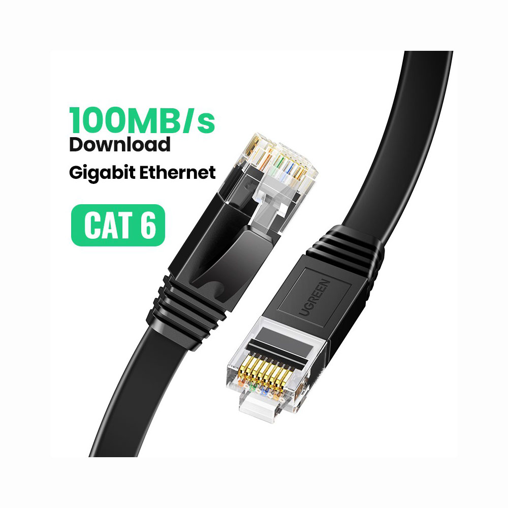 UGREEN 50186 CAT6 UTP LAN Cable Flat (3 Meter)