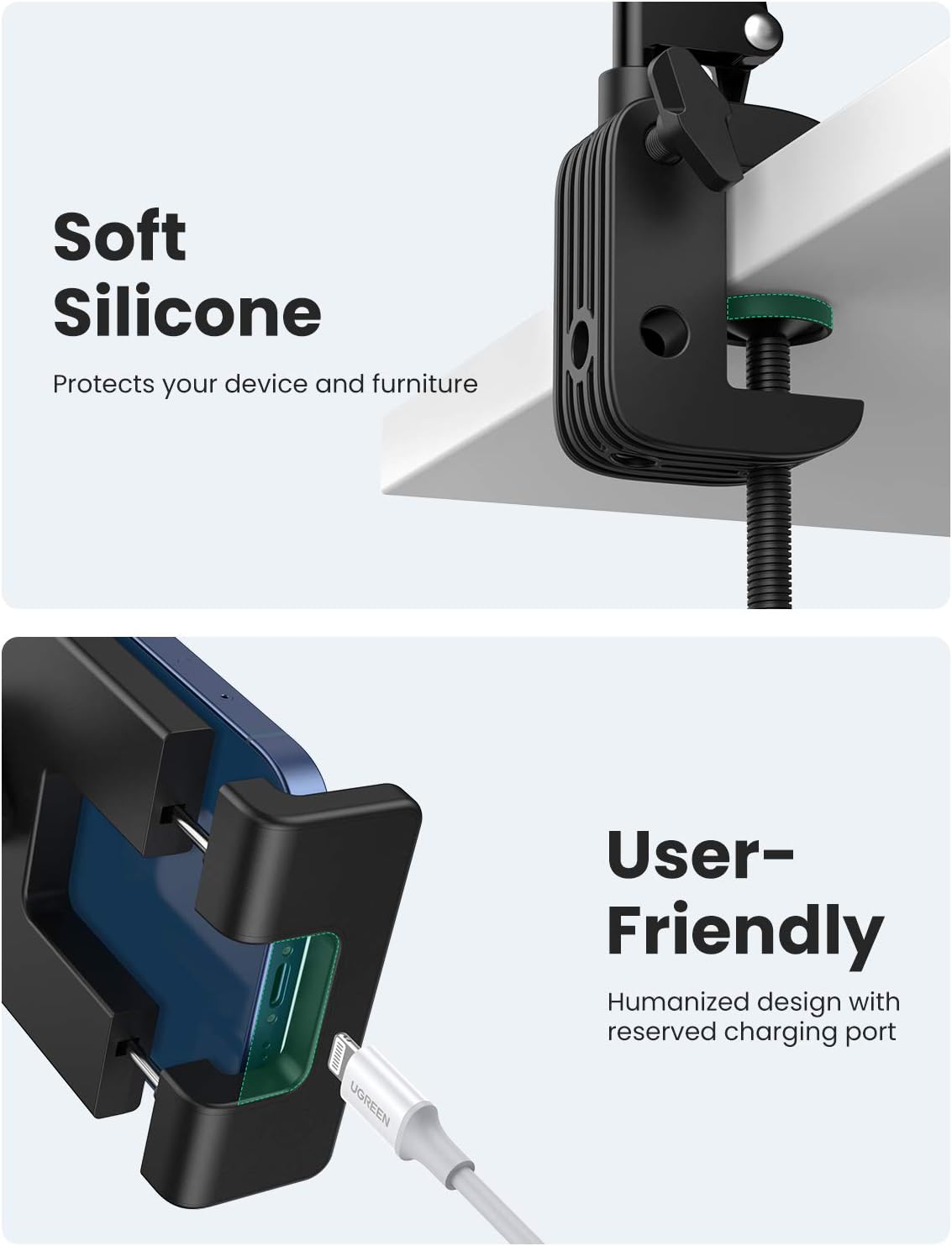 UGREEN 50394 Adjustable Tablet Stand 05