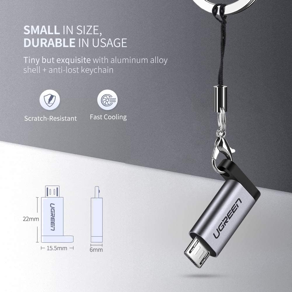 UGREEN 50590 USB-C Female to Micro USB Male Adapter