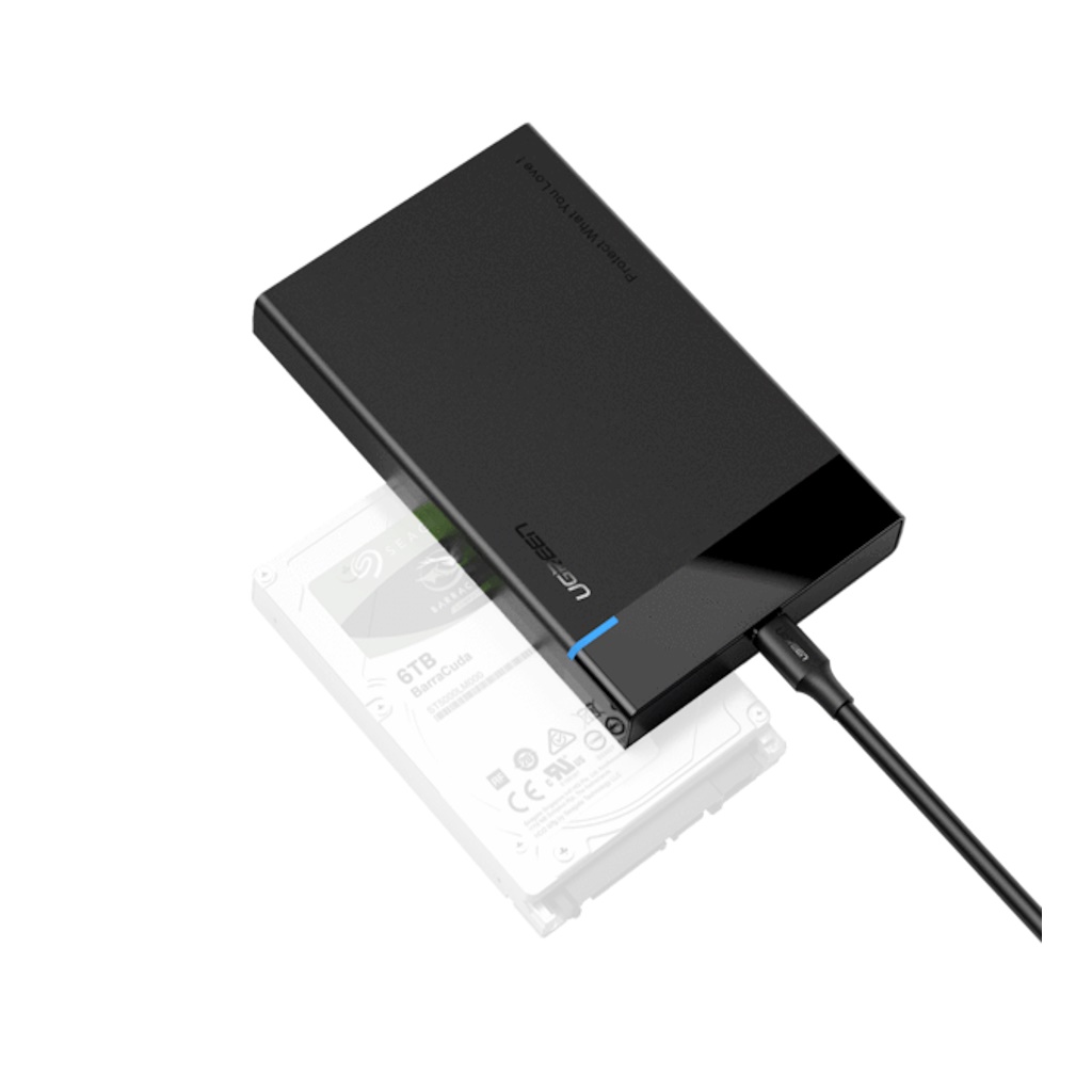 UGREEN 50743 2.5-Inch Hard Drive Enclosure USB-C