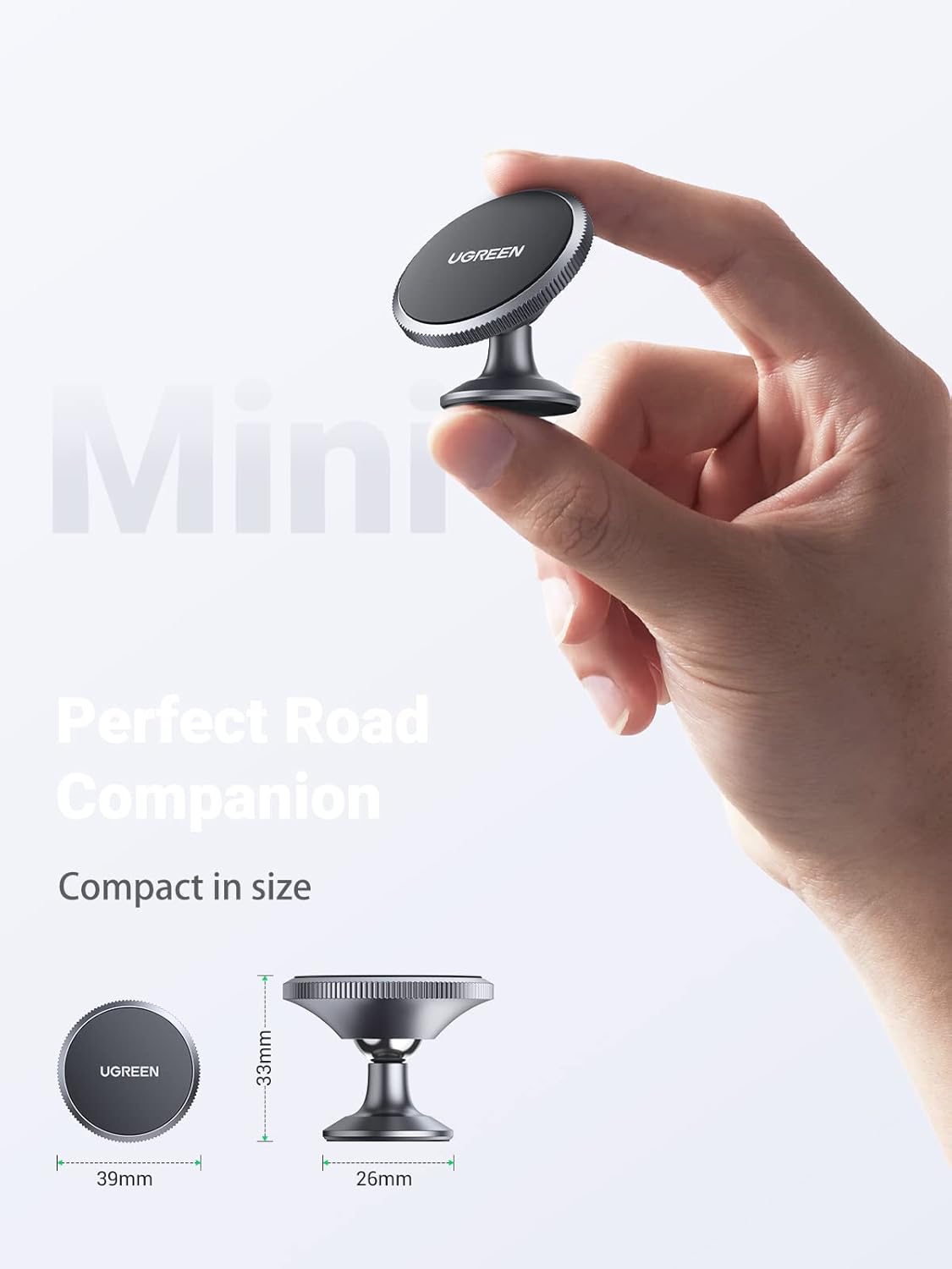 UGREEN 50871 Car Phone Holder Magnetic Dashboard Mount 360 Rotatable 06