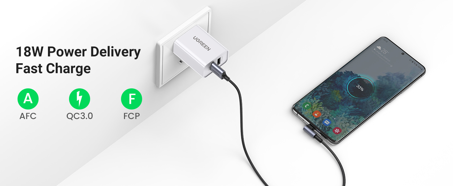 UGREEN 50941 Right Angle USB A to USB C Cable (1 Meter) 480Mbps Data Sync, Nylon Braided, Compatible with iPhone 17/16/15 Series UGREEN 50941 Right Angle USB A to USB C Cable (1 Meter) 480Mbps Data Sync, Nylon Braided, Compatible with iPhone 17/16/15 Series
