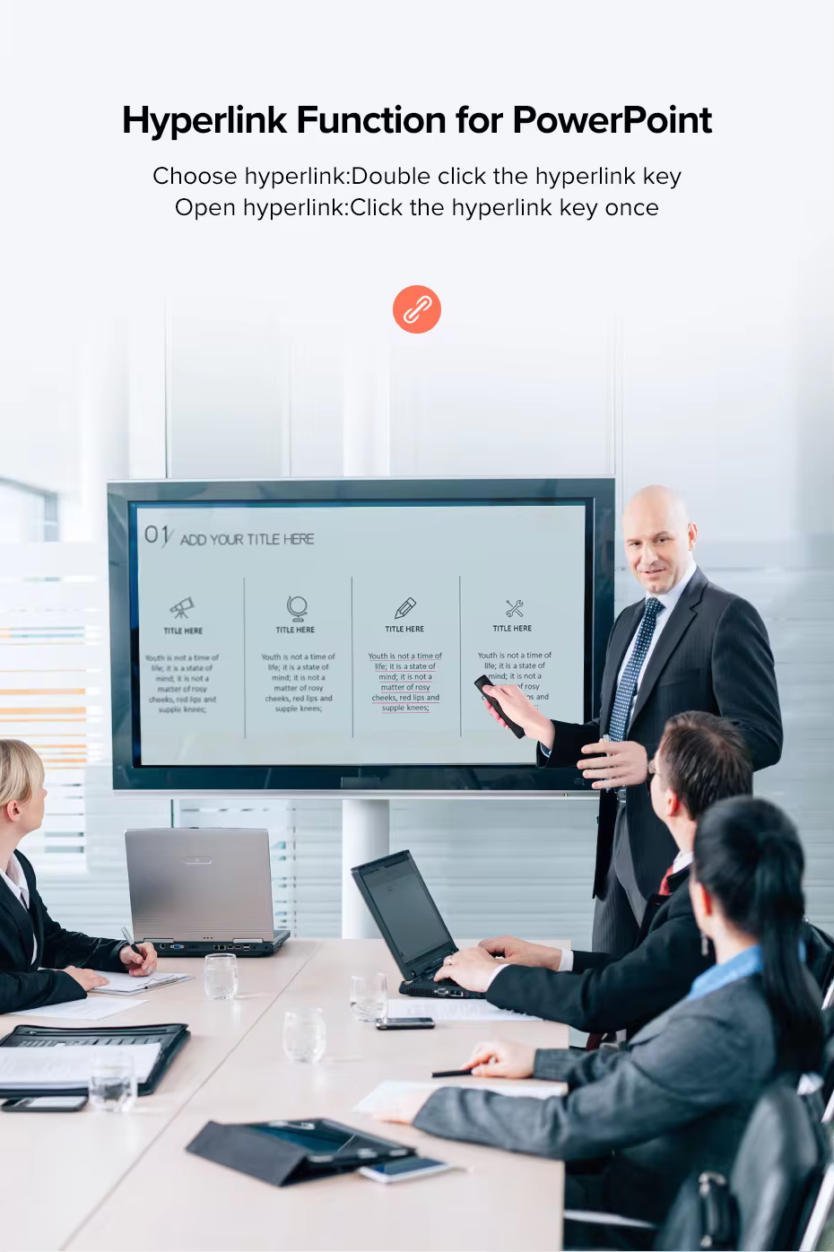 UGREEN 60327 Office Wireless Presentation Remote 100M OMNI-Directional Range UGREEN 60327 Office Wireless Presentation Remote 100M OMNI-Directional Range