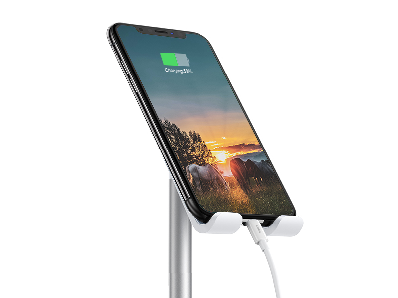 UGREEN 60343 Desktop Phone Stand Sturdy Aluminum Cell Phone Holder 02