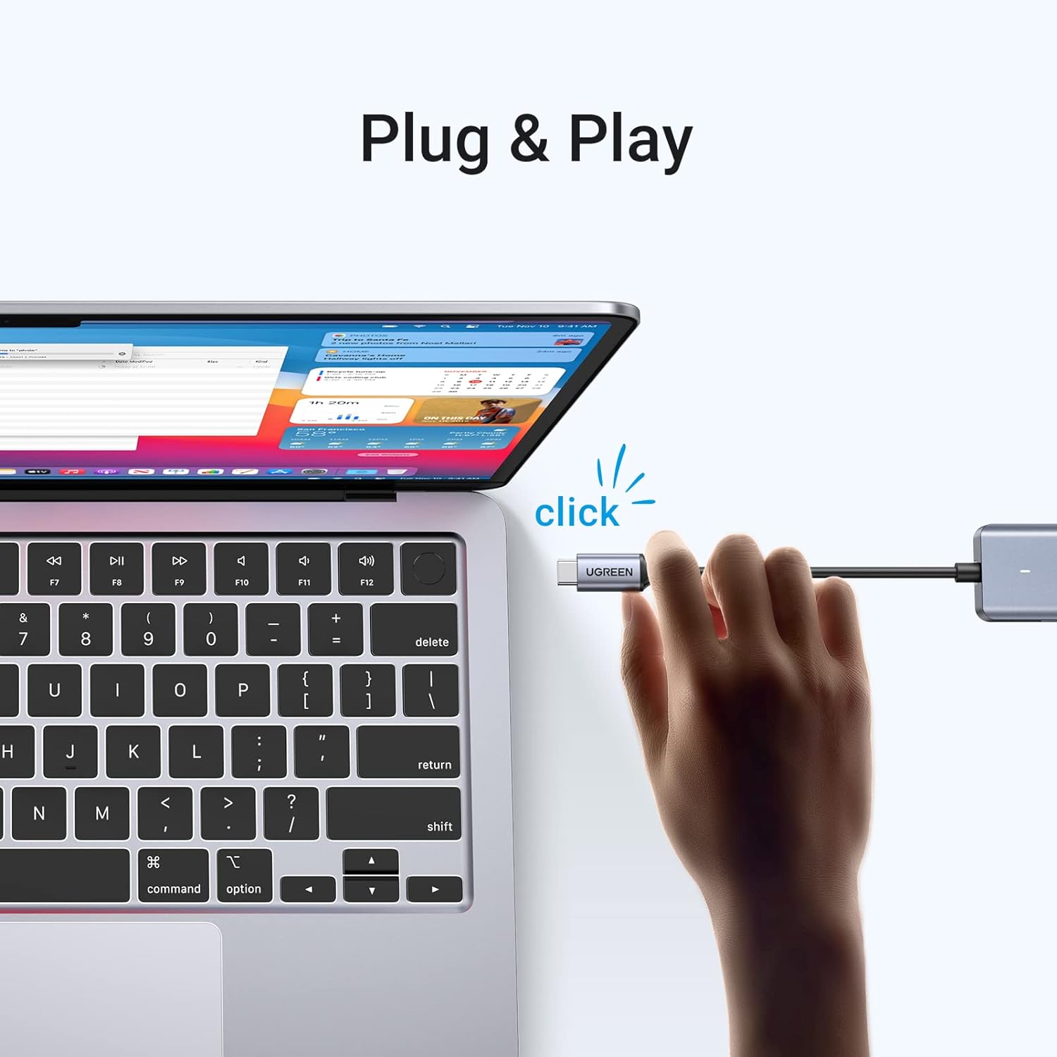 UGREEN 70336 USB C to 4 Ports USB 3.0 Hub5
