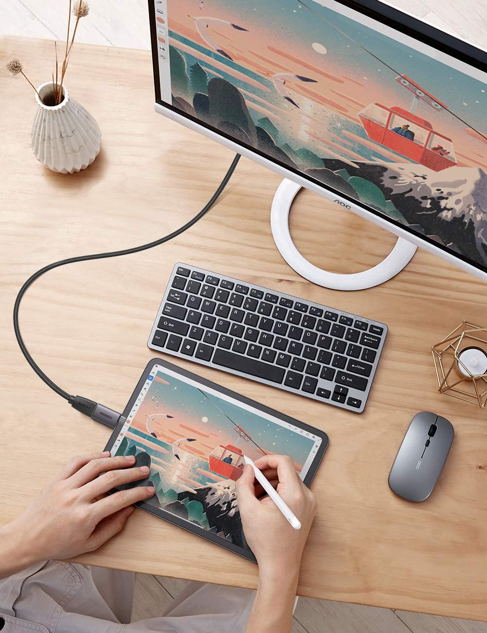 UGREEN 70450 USB-C to HDMI Adapter 4K@60Hz Thunderbolt 3