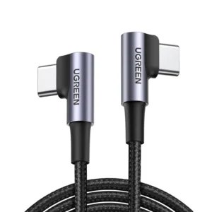 UGREEN 70531 Right Angle 60W USB C to USB C Cable (2 Meter)