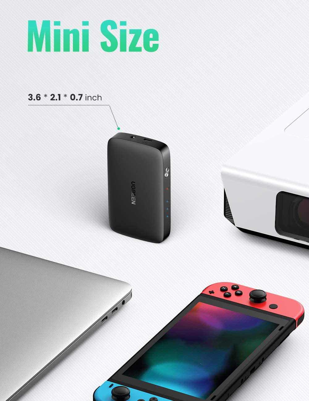 UGREEN 80125 HDMI SWITCHER 3 IN 1 OUT 4K @ 30HZ5