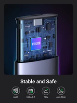 UGREENM.2NVMe SATASSDEnclosureReader 3 160x