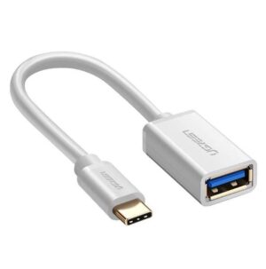 UGREEN 30702 TYPE C MALE TO TYPE A FEMALE OTG CABLE 15CM