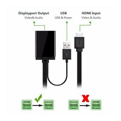 UGREEN 40238 HDMI TO DISPLAYPORT CONVERTOR