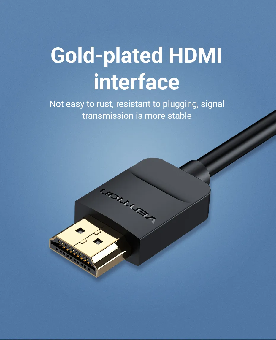 VENTION 42154 HDMI to VGA Converter 1080P Digital to Analog Adapter with Audio Port