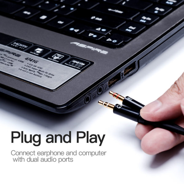 VENTION BBTBY 2 IN 1 3.5MM TO DIGITAL AUDIO CABLE