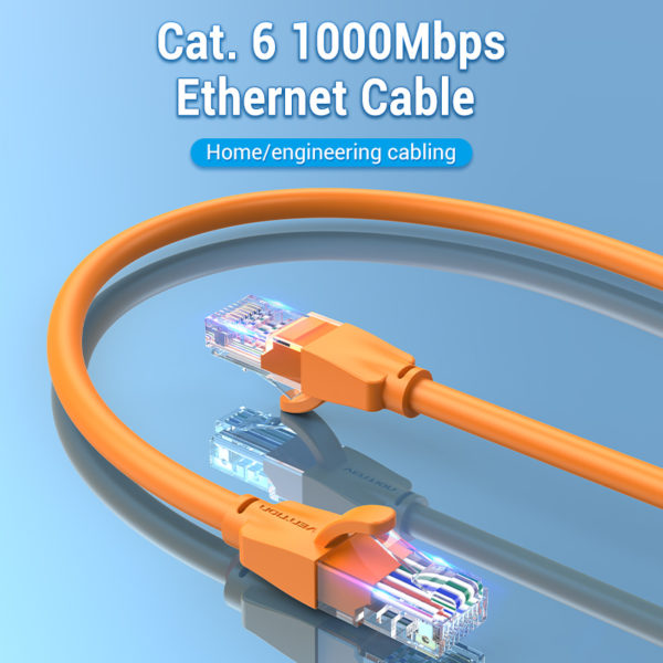 VENTION IBEOH CAT6 UTP PATCH CABLE 2M ORANGE