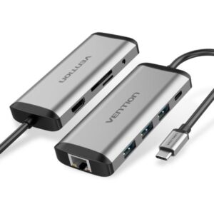 VENTION THAHB TYPE-C MULTIFUNCTIONAL ADAPTER 9 IN 1 DOCKING STATION