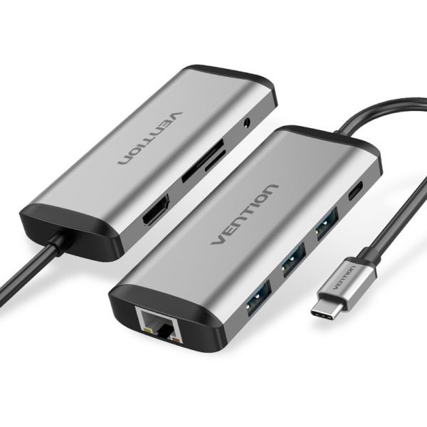 VENTION THAHB TYPE-C MULTIFUNCTIONAL ADAPTER 9 IN 1 DOCKING STATION