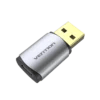 VENTION CDMH0 USB-C EXTERNAL SOUND CARD METAL