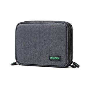 UGREEN 50147 Electronics Organizer Storage Bag for Travel (9.6" x 6.9") Gray