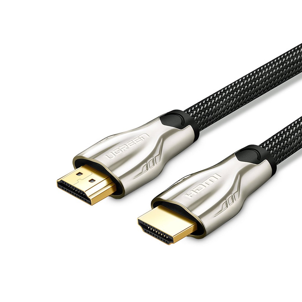 UGREEN 11190 HDMI Cable 4K @ 60Hz Metal Connector, Nylon Braid (1.5 Meter)