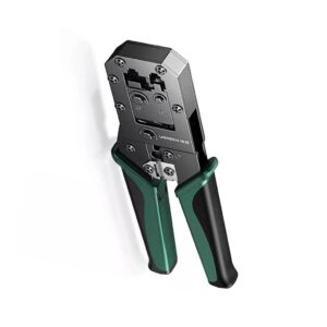 UGREEN 70683 RJ45 Crimper Tools RJ45 Crimping Pliers for CAT6/7/8 Ethernet Lan Cable Network Cutter Stripper Plier Multifuntion Tool