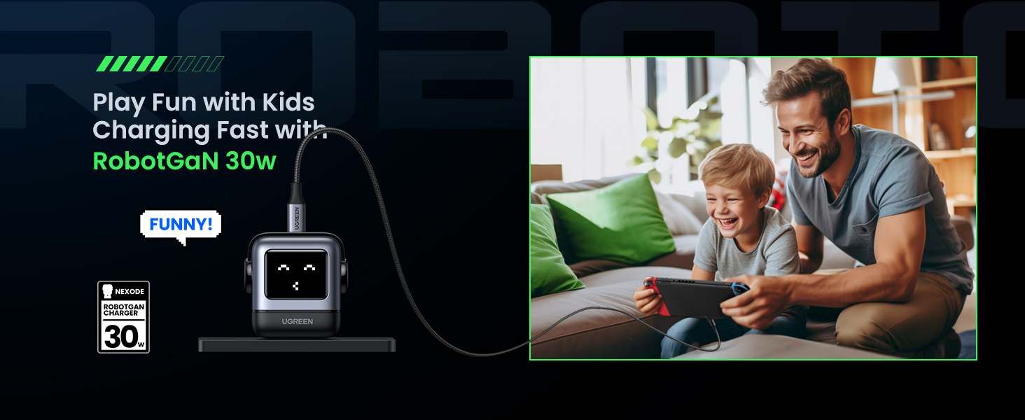 UGREEN 15550 Nexode RG 30W USB C GaN Charger (Gray) UGREEN 15550 Nexode RG 30W USB C GaN Charger (Gray)