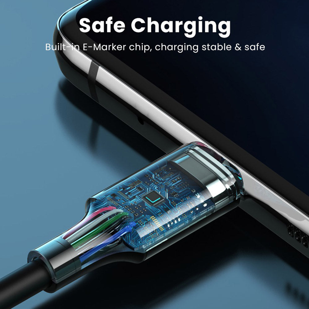 UGREEN 90120 USB-C to USB-C Cable (100W, 5A) 3 Meter Type-C PD Fast Charge and Data Transfer Cable for MacBook, iPad Pro, and More