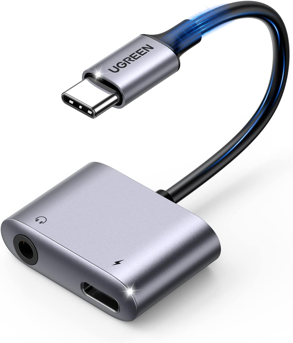 UGREEN 60164 USB-C to Aux 3.5mm Audio With PD Adapter for PUBG Mobile
