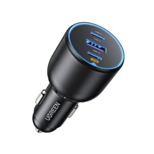 UGREEN 90889 130W USB C Car Charger, PD 100W +PD 30W Type C Car Charger Adapter, Fast Charging Car Charger